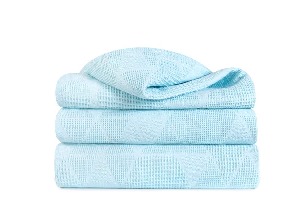 VEROSSA Плед жаккард голубой 180/190 ЖАК26 734327