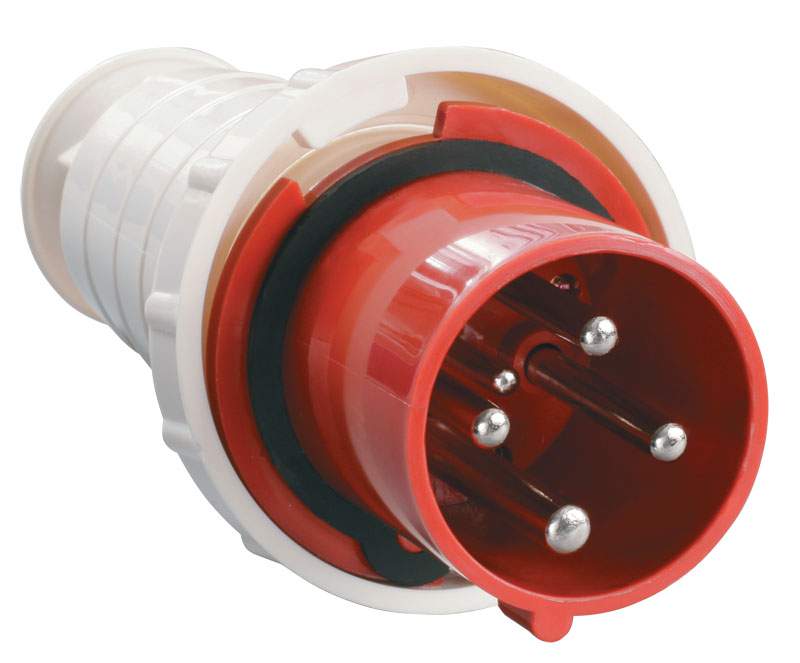 * Вилка ИЭК эл.каб.  63А 3Р+PЕ  380В  IP54  PSR02-063-4 ССИ-034  23466