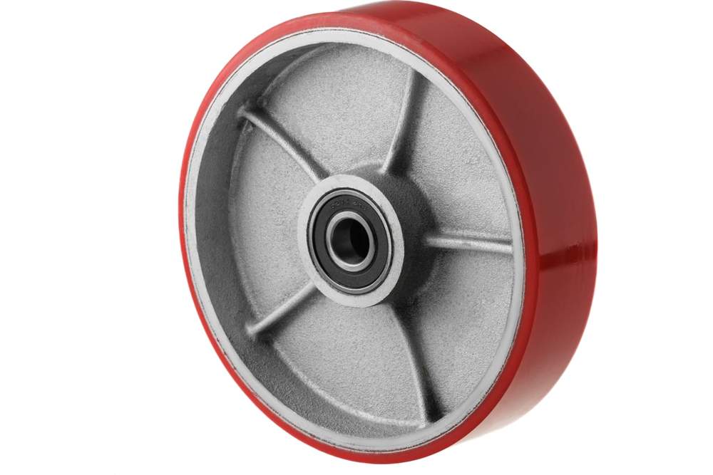 Колесо полиуретановое  200x50  д/рохли  Р80+1  1001405