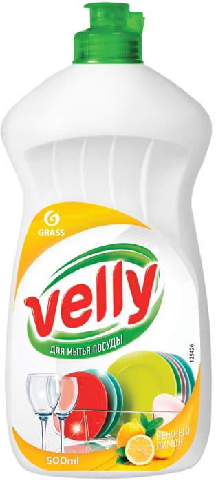Средство д/мытья посуды GraSS LORI лимон 0,5л.  350101