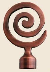 Наконечник DIY  16мм Медь антик Солнышко 16.01.11.400