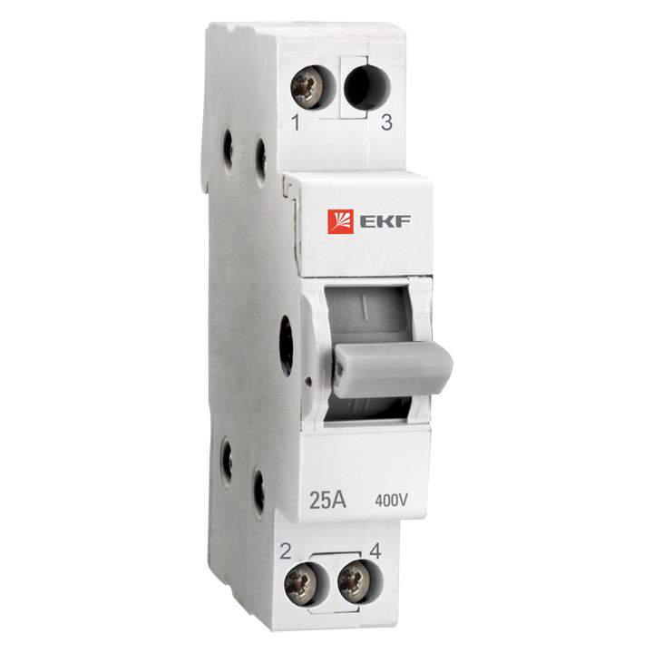 Переключатель трехпозиционный EKF 1P 63А Basic (tps-1-63)  419885