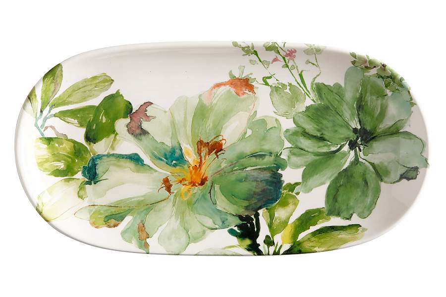 CASA DOMANI Botanical Блюдо 33х17см овальное CD696-DR0260
