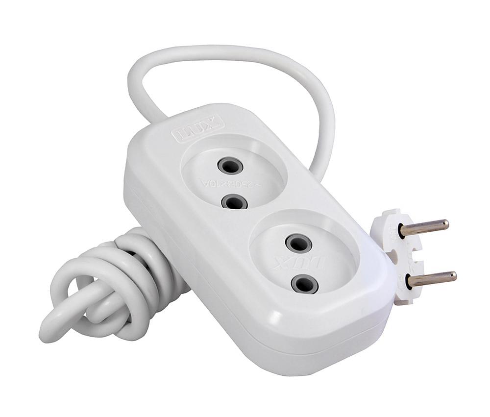 Удлинитель сетевой  LUX  У2-О-05  2-мест.  5м  б/з