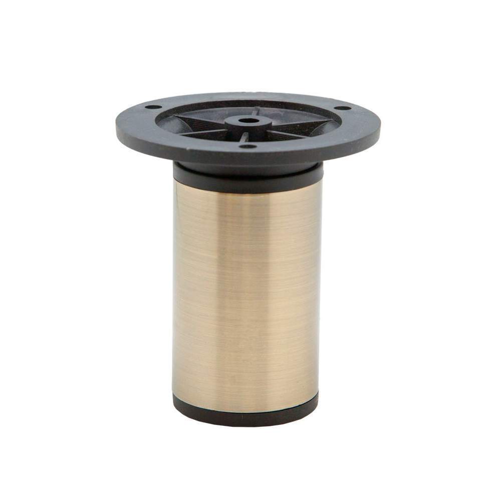 Опора мебельная  N0040-100 малая регулировка ант.бронза