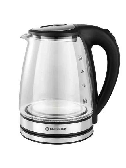 Чайник EUROSTEK EEK-3001 2,0л., 1500Вт черный  344892