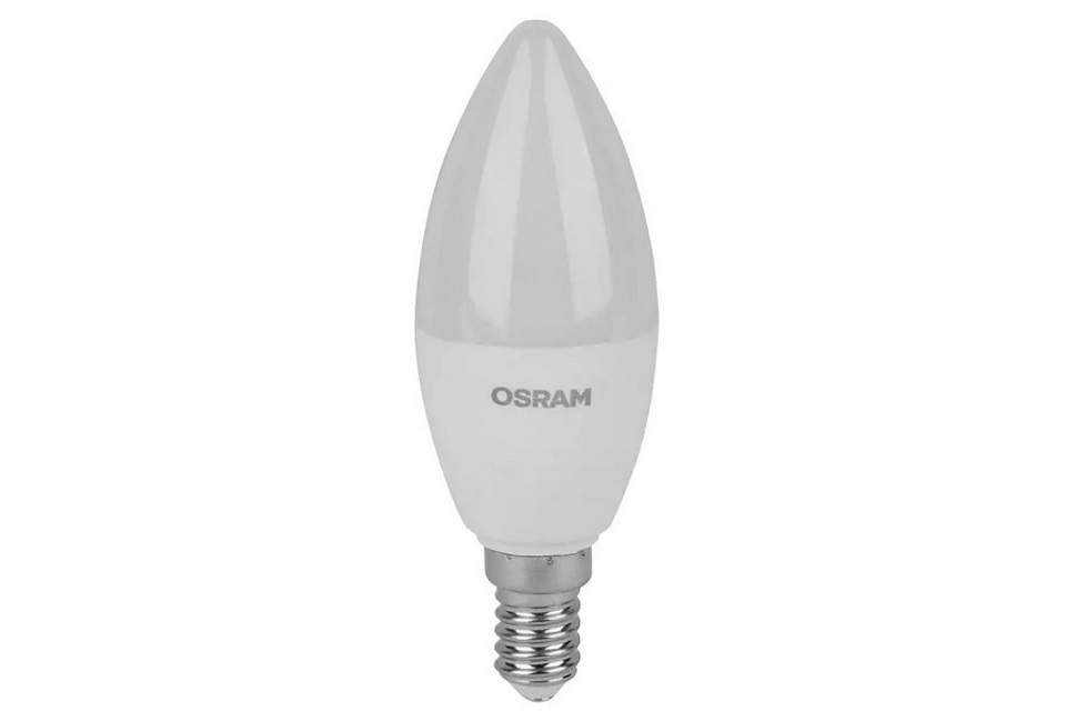 Лампа OSRAM LED  10Вт  E14 4000K 800Лм 220В  4058075579187(замена 75Вт)