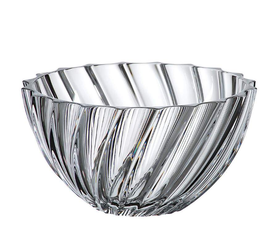 CRYSTALITE BOHEMIA Ваза Scallop 28см д/конфет и фруктов стекло 17548