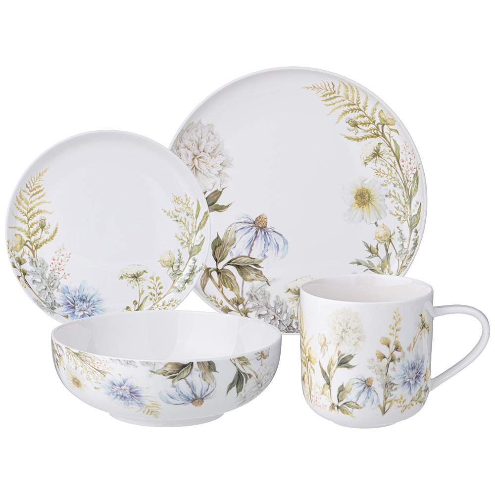 LEFARD Набор обеденный 577-197 Grasses на 4персоны 16 предметов 