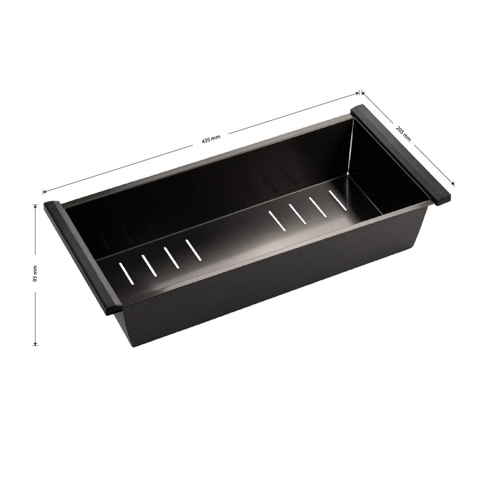 Корзина Frank Profi к кухонным мойкам из нерж.стали, графит 75892