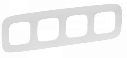 Рамка VALENA ALLURE  Белая  4-ая  754304