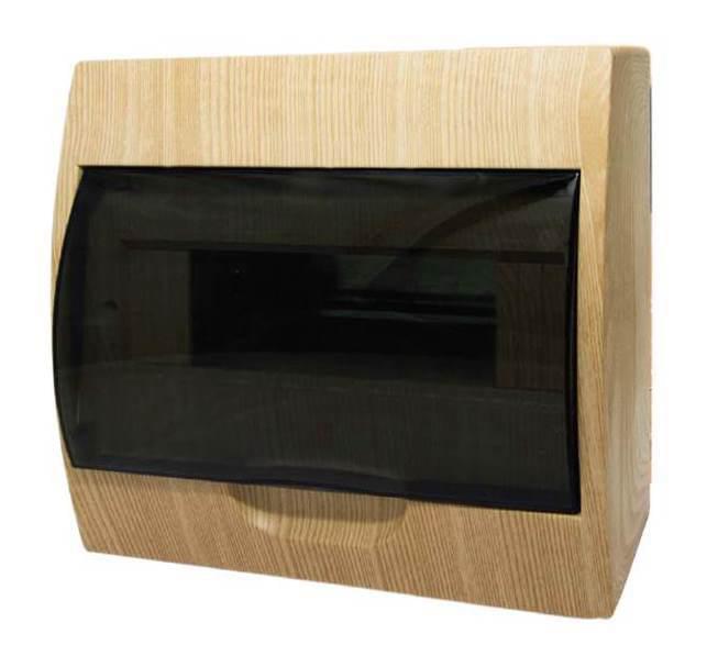 Щит ЩРН-П-12  IP41 PROxima EKF pb40-n-12-light  свет. дерево 1208038