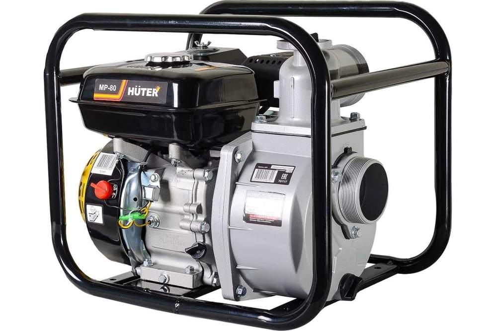 Мотопомпа HUTER  MP-80  д/чист.воды  