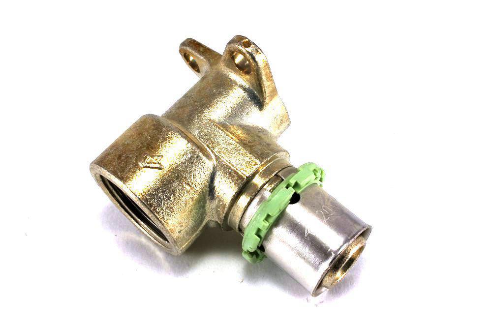 *Угольник 90 с креп. пресс ВР 20х2-3/4" Н=53  7471G COMAP