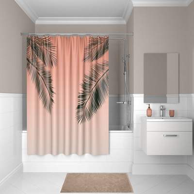 Штора д/ванной IDDIS 200*180см  полиэст. B33P218i11