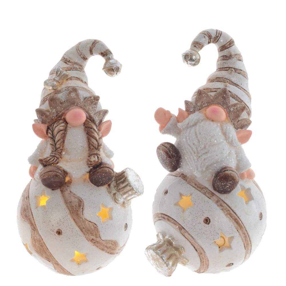 REMECO COLLECTION Фигурка 811881 Гном с подсветкой 10х9х18см 2 вида (LR44x2)