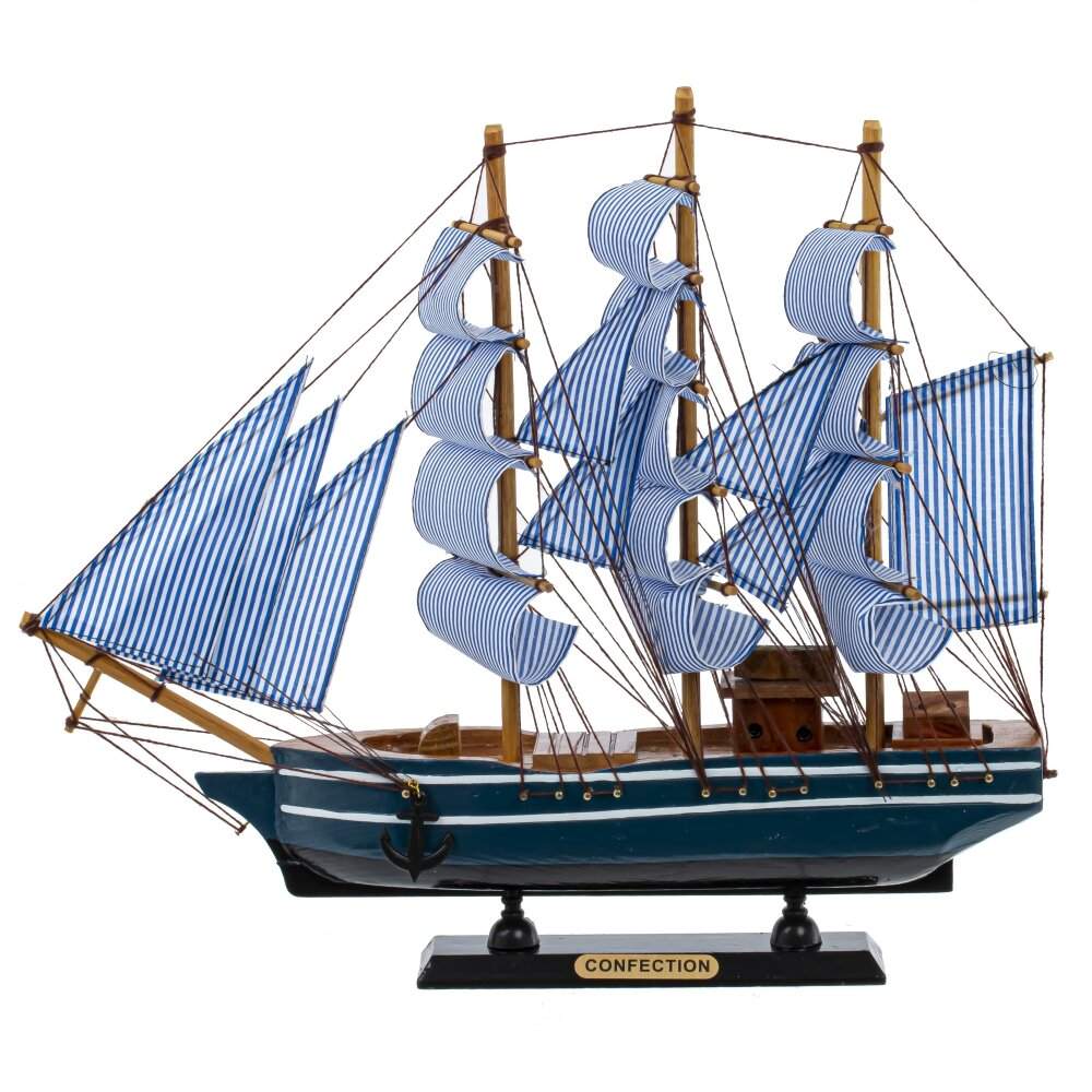 REMECO COLLECTION Изделие декоративное 800461 Корабль 40х9х35см