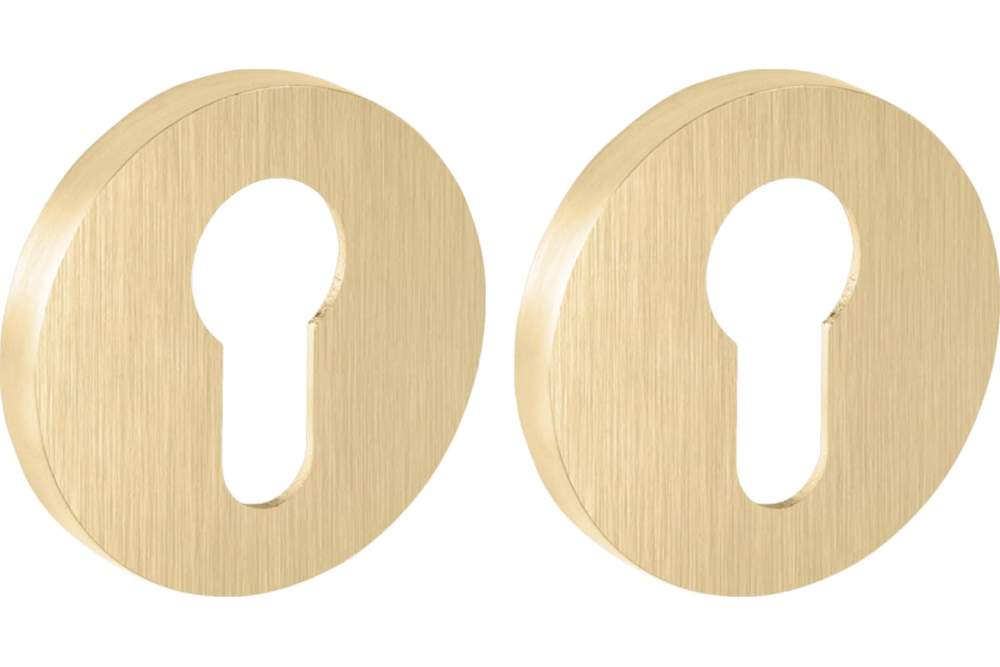 Накладка на цилиндр ET.R.SLR52 SSG-39 сатинированное золото 46873