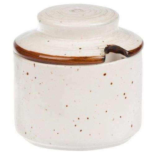 P.L. Proff Cuisine White Fusion Сахарница 250мл фарфор 73024316/P6134209/0525-2 (48/4)