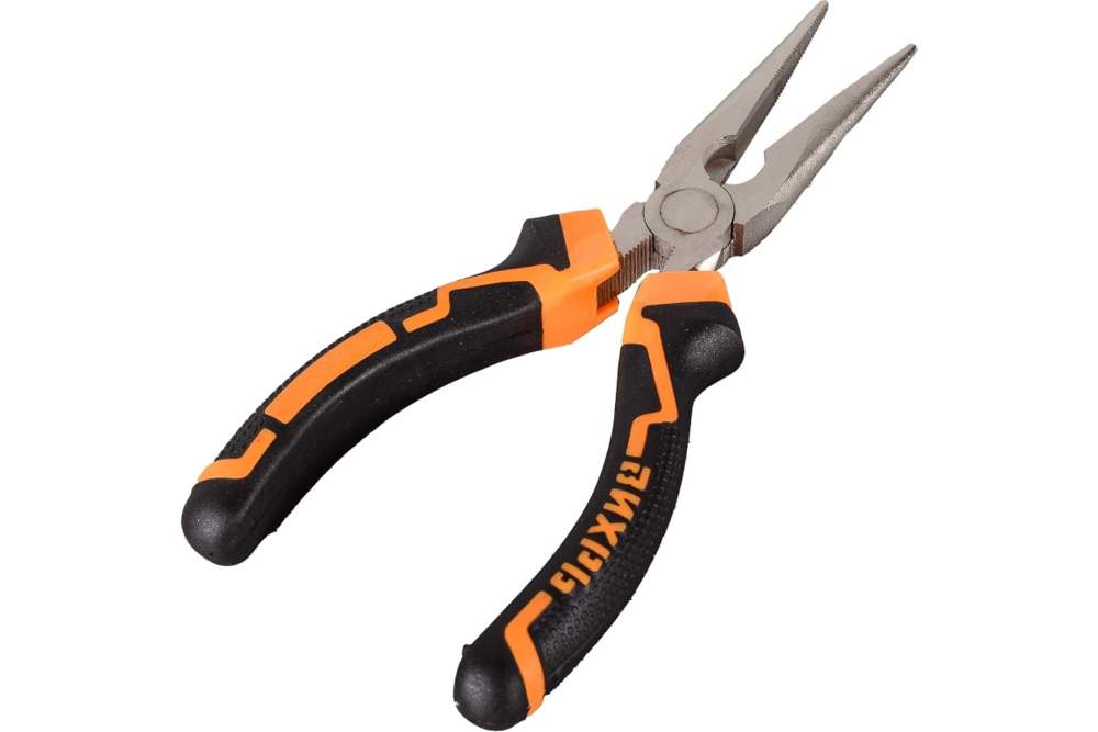 Длинногубцы Вихрь 160мм никелир. двухкомп.рукоятка 73/6/3/10