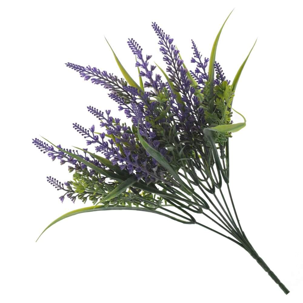 REMECO COLLECTION Цветок 814278 искусственный Лаванда 30х15х37см 