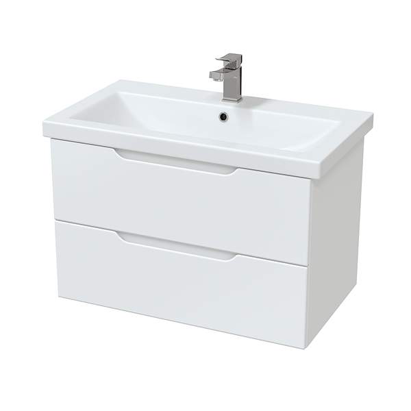 Тумба подвес. SOHO QUADRO 60 +раковина Deep 60 керамическая