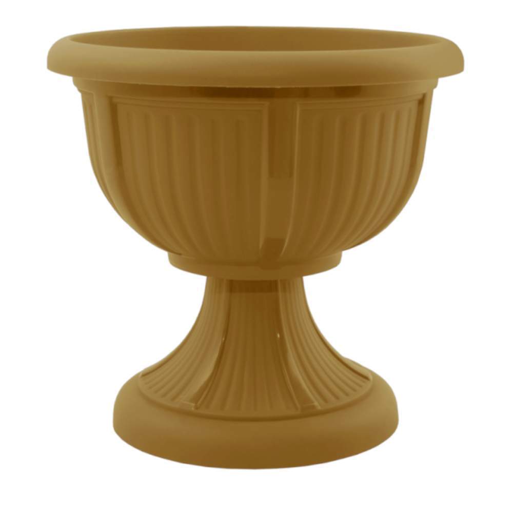 Вазон  Леон 31х41  6л  высокий  бронза  114008  П71655 УкрПласт