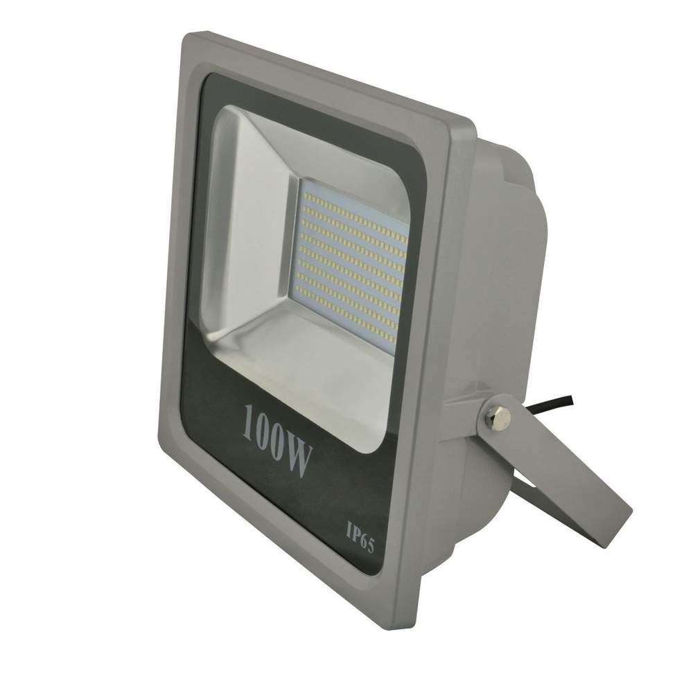 Прожектор Uniel  ULF-P40-100W/SPFR  для растений  IP65 110-265В  GREY UL-00001417