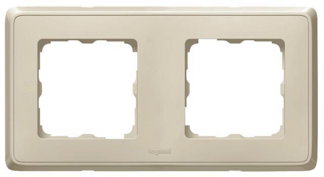 Рамка  CARIVA  2-м сл.к. Leg773752