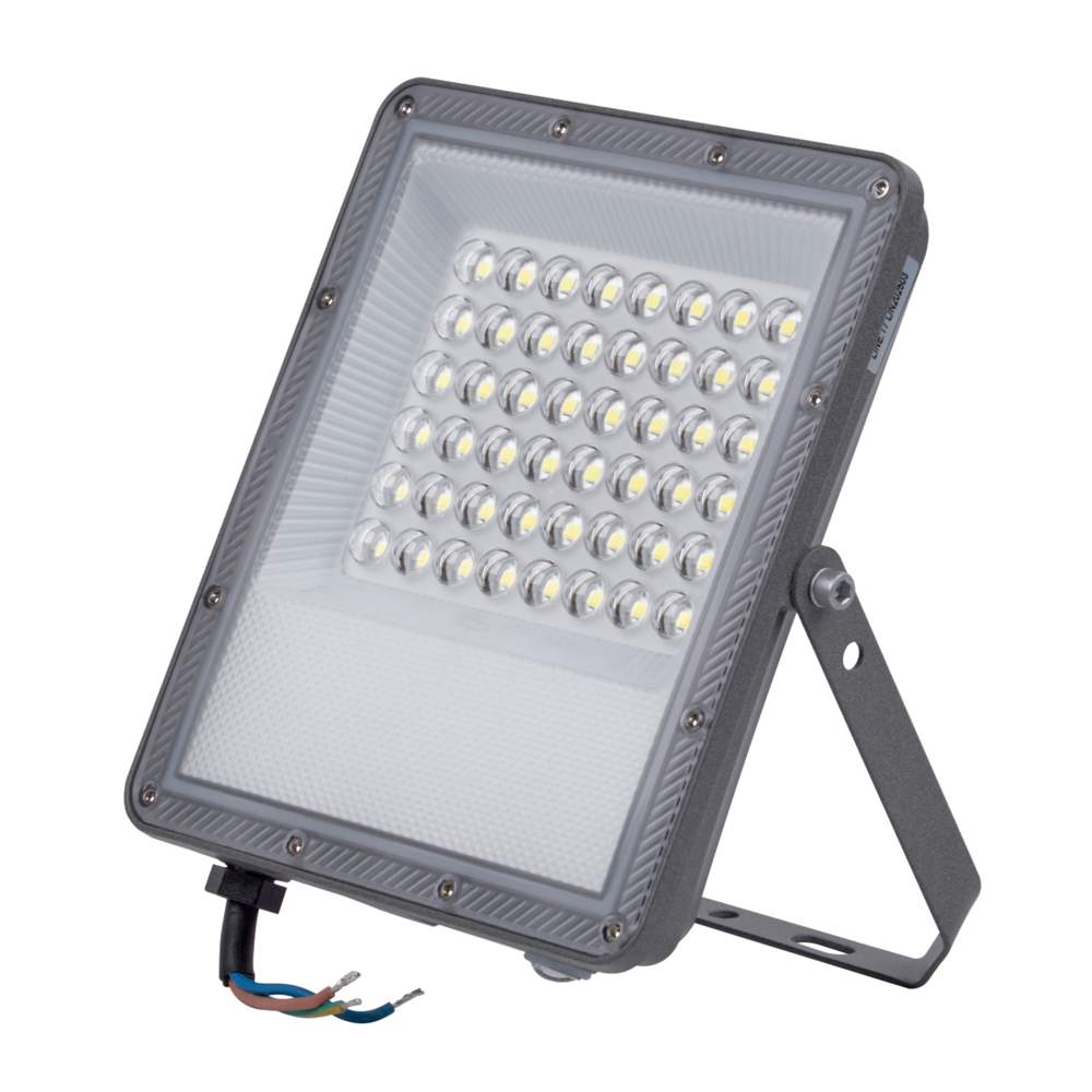 ULF-F51D-50W/6500K IP65 200-240V GREY Прожектор светод.