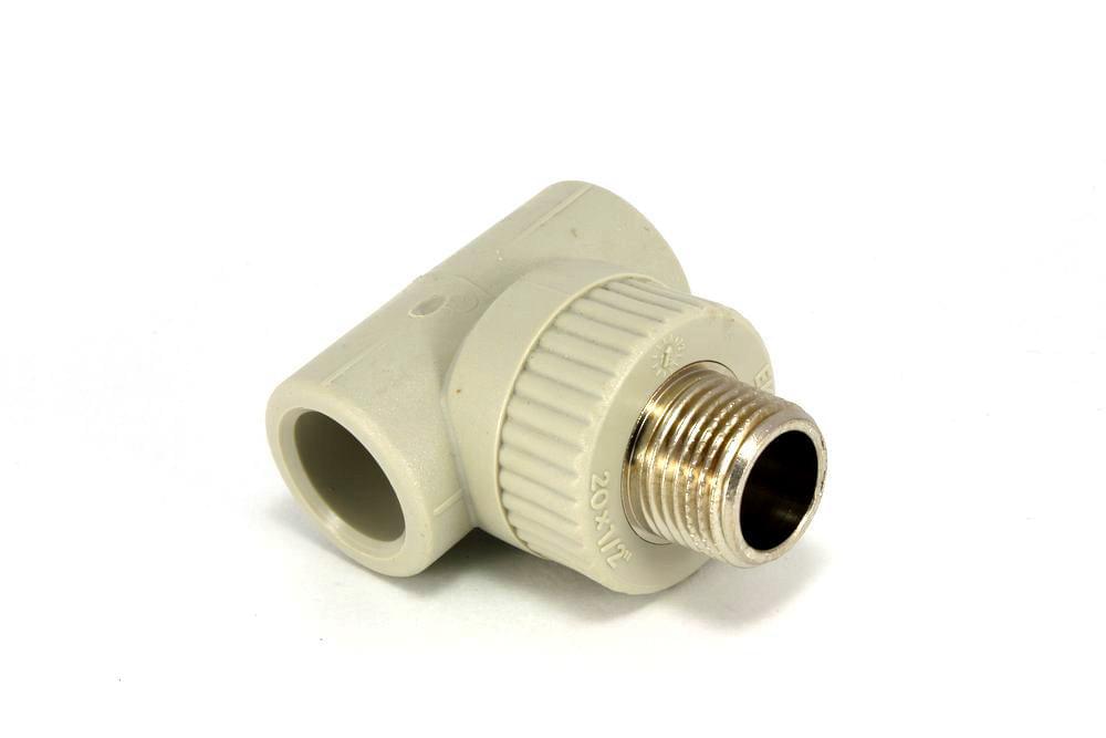 Тройник комб.наруж. 20х1/2  Ekoplastik