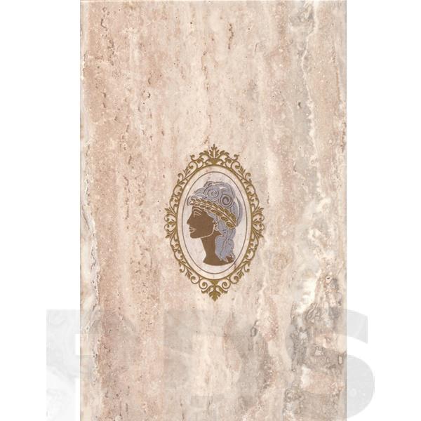 Travertin Medallion (v) 250х400 Декор (TR-D6-CR)