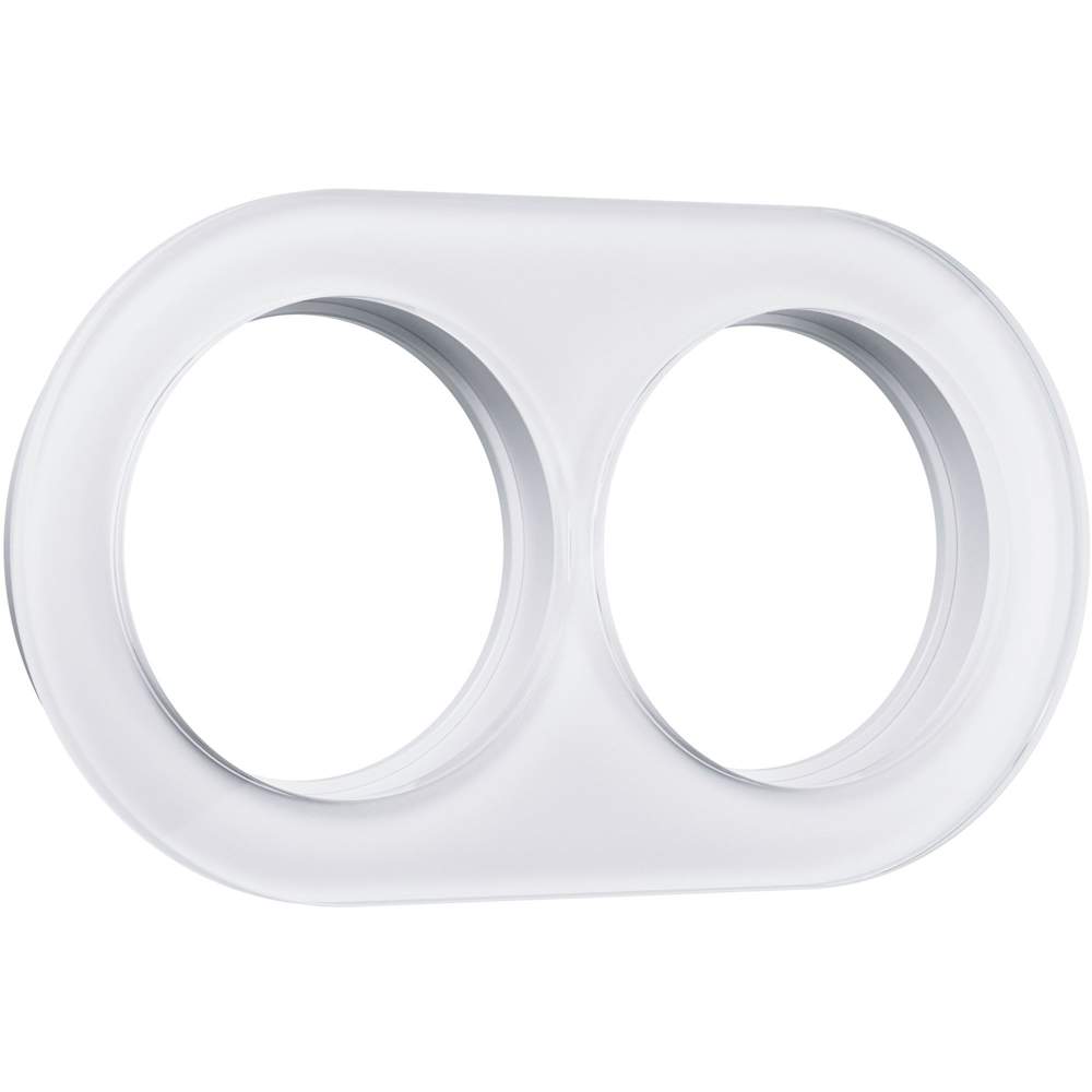 Рамка  Frame 2-м Стекло Белый Favorit Runda  -  W0025101