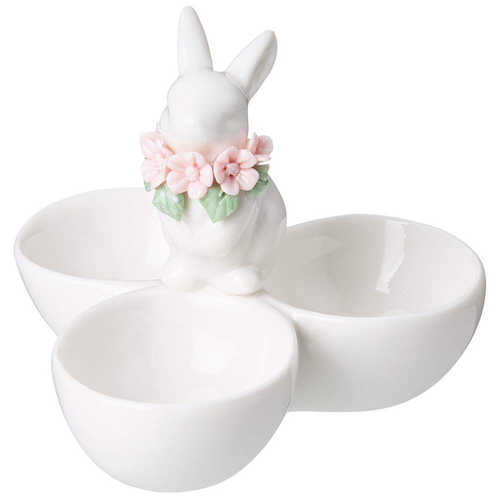 LEFARD Подставка 146-2015 Зайчик для 3-х яиц 11х10,5х10см