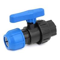 Кран компрессионный с вн.р. 32-1" ПЭ