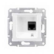 Розетка бел компьют. 1-ая RJ45 5е UTP  SDN4300121