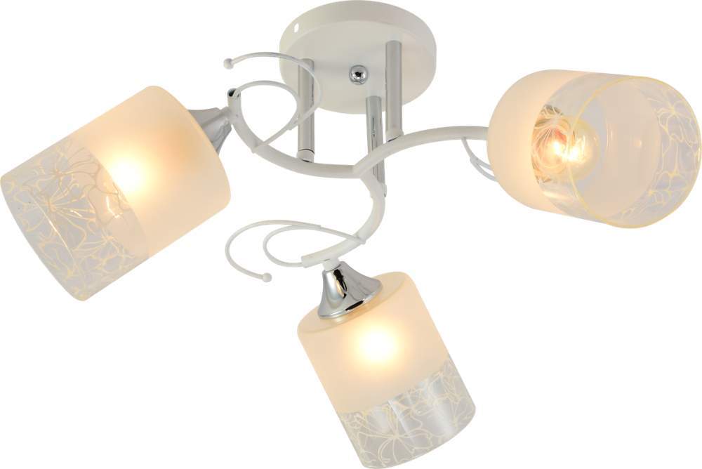 XA1314В/3  WH+CR  Люстра Ярко