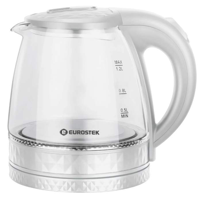 Чайник EUROSTEK EEK-3003 1,2л., 1500Вт белый  362543