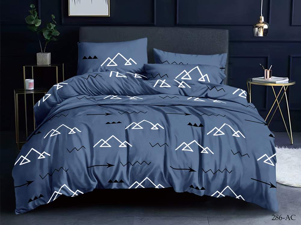 CLEO КПБ полисатин Art Color 2сп ( 70*70*2) 20% хлопок/40% вискоза/40% ПЭ 20/286-AC 