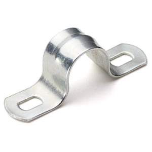 Скоба двухлапковая d 26мм оцинк. 