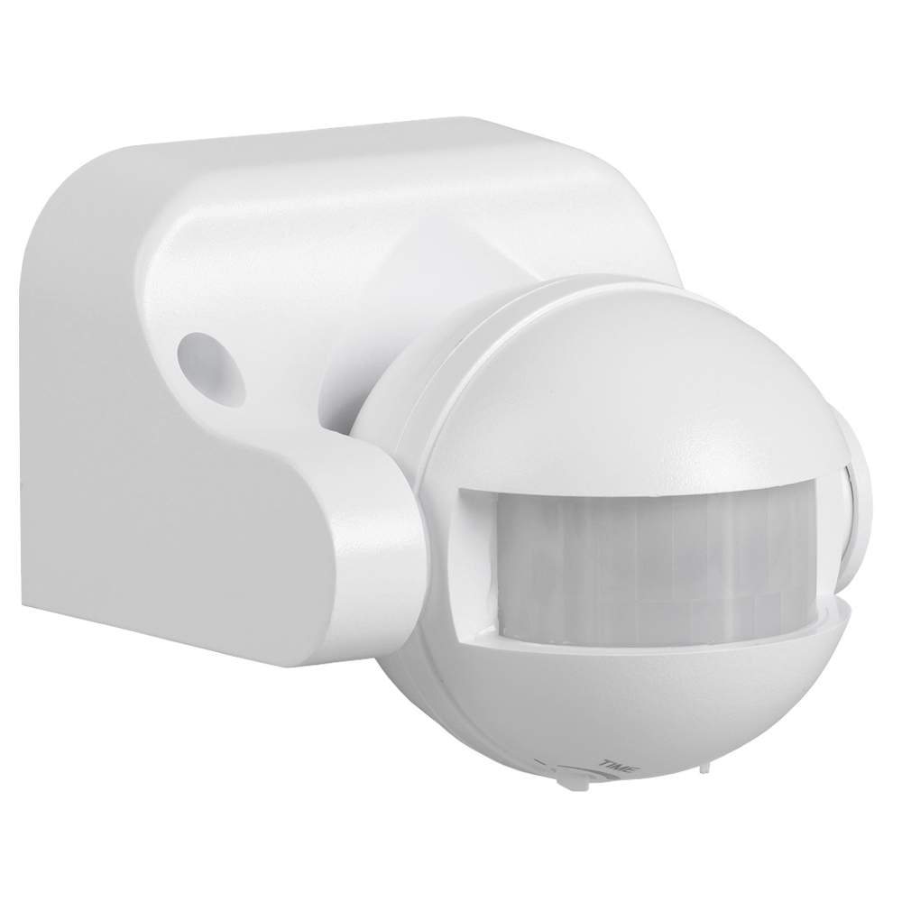 Детектор движения ДД 009  1100Вт угол. обз. 180град.  IP44 бел. ИЭК LDD10-009-1100-001