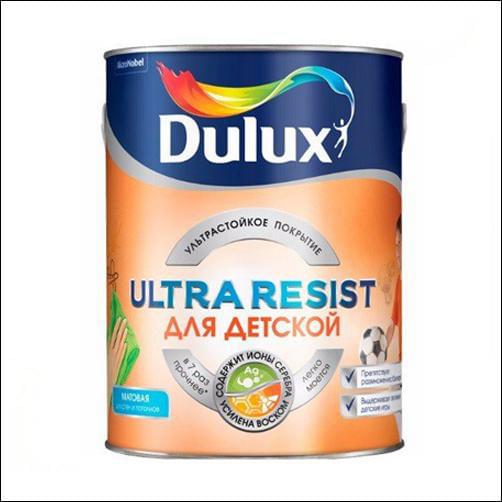 Краска Dulux / Luxium Ultra Resist для детской  BW 2,5л  5239223