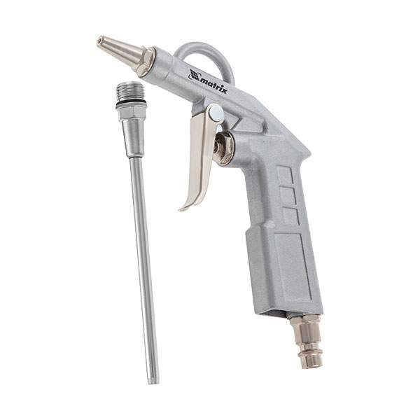 Пистолет Matrix 135мм продувочный с удлиненным соплом пневматический 57332