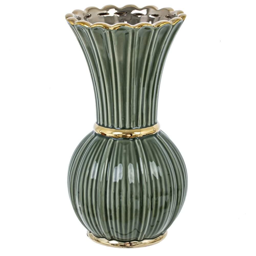 REMECO COLLECTION Ваза 800177 фарфор 1100мл  L12 W12 H23см