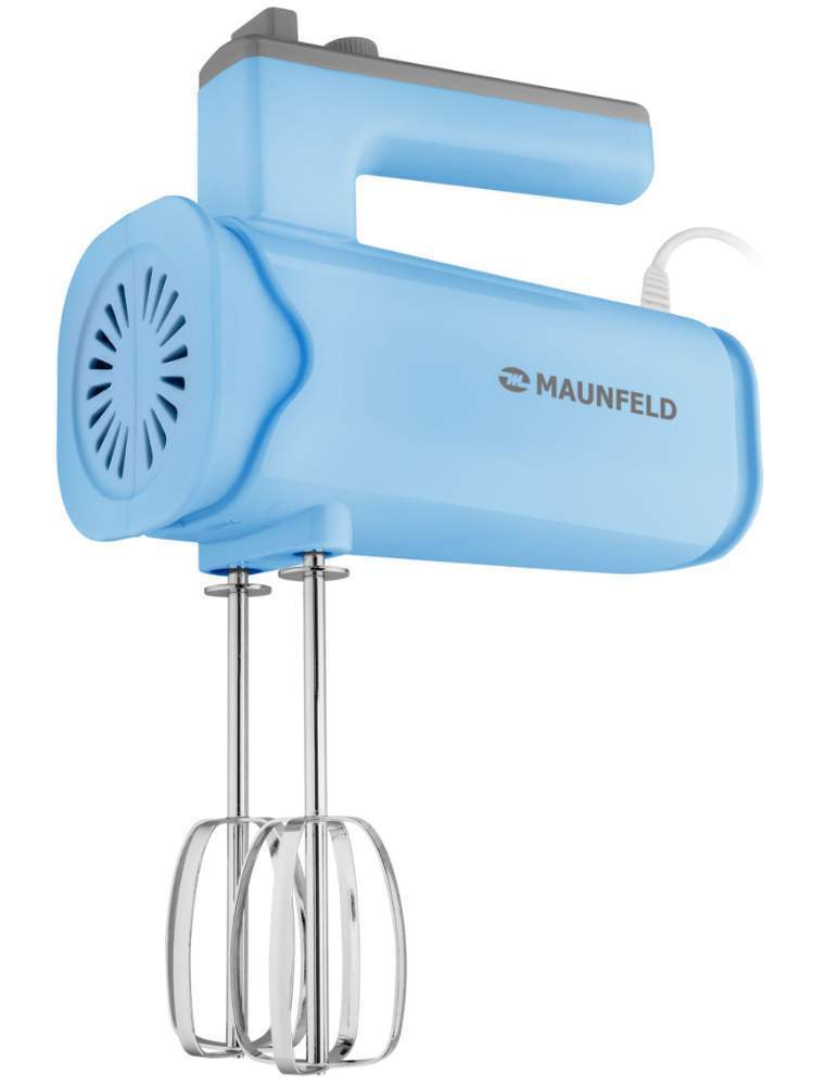 Миксер ручной Maunfeld MF-331BL голубой