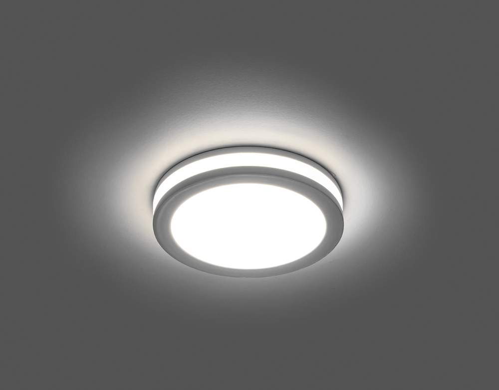 Свет-к встраив. светодиод. 7W 560Lm 4000К белый AL600  28905