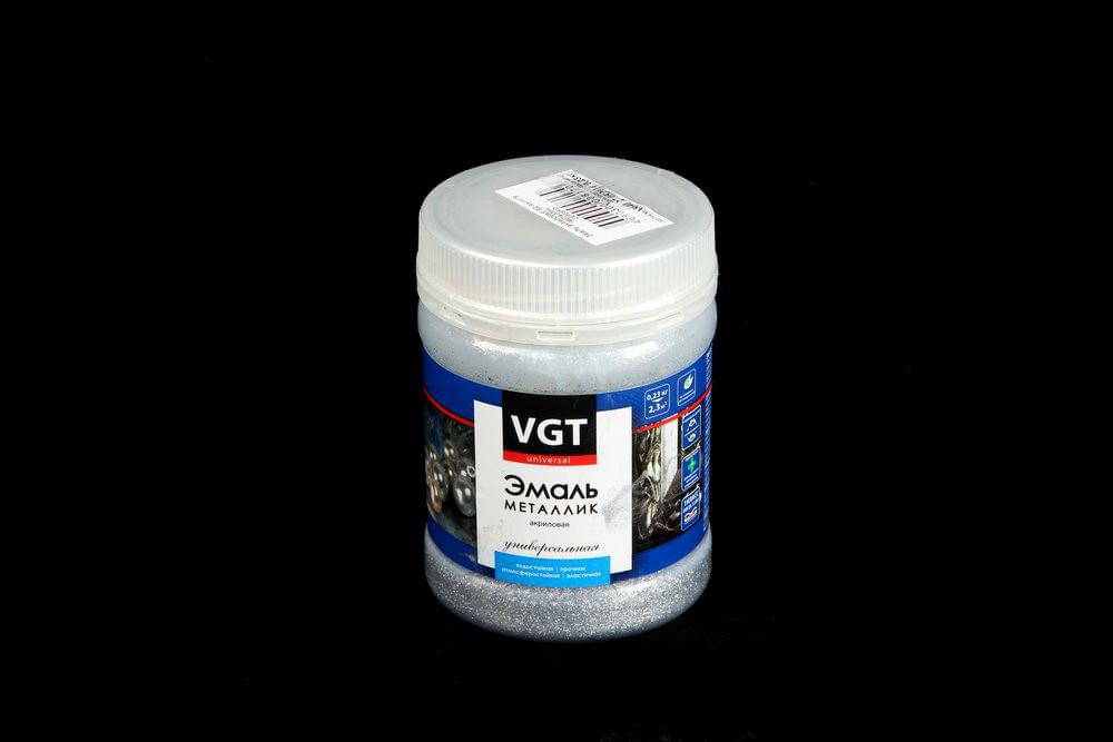 Эмаль ВДАК-1179 универ." Металлик" 0,23кг серебро ВГТ