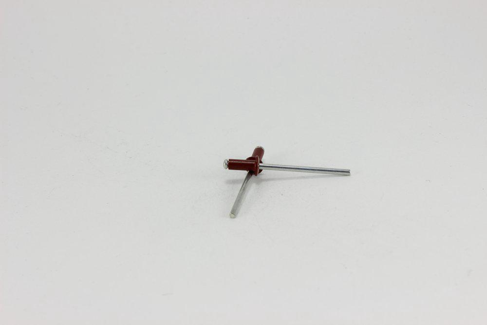 Заклепка ZK-3,2х8  RAL 3009  оксидно-красный