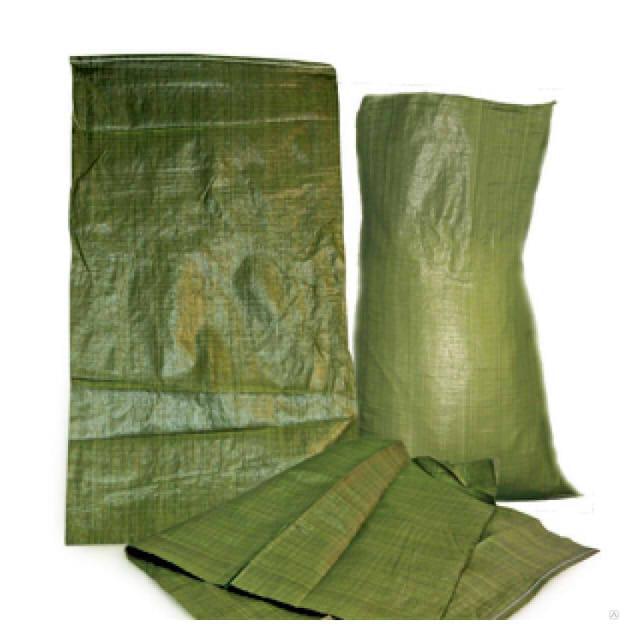 Мешок  д/мусора строит. п/п  55х95см  зеленый