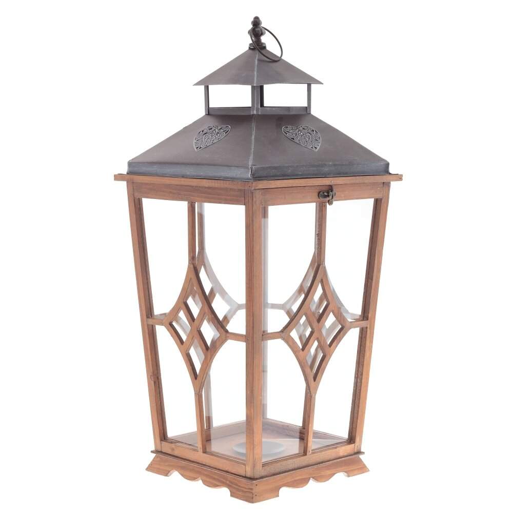 REMECO COLLECTION Подсвечник 783364 Фонарь L25,5 W25,5 H63см